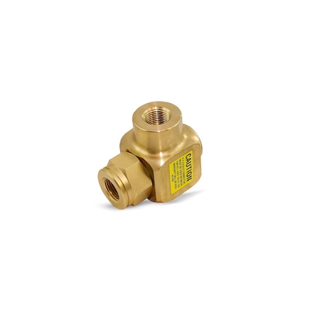 Swivel, 90 Deg., Brass, 3/8 in FNPT Inlet MPN:433-2