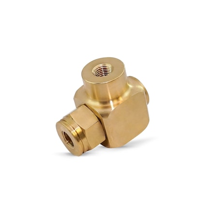 Swivel, 90 Deg., Brass, 1/4 in FNPT Inlet MPN:450
