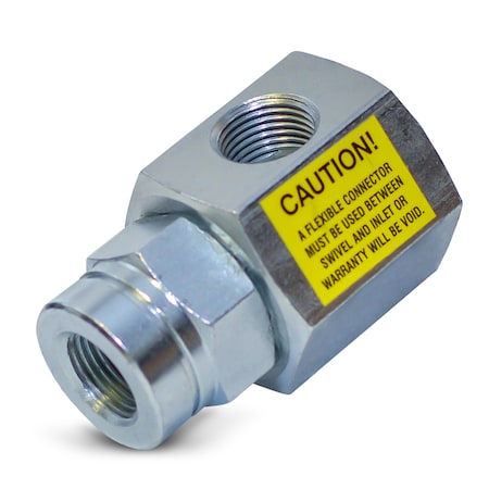 Swivel, 90 Deg., Steel, 3/8 in FNPT Inlet MPN:521-2