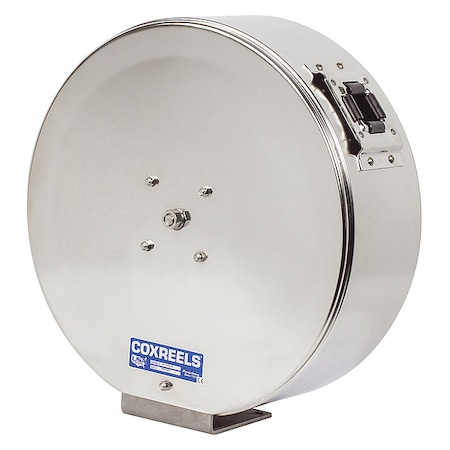 Spring Return Hose Reel, 1/2 in Hose Diameter, 50 ft Length, 300 psi Max. Pressure, Stainless Steel MPN:ENL-N-450-SS