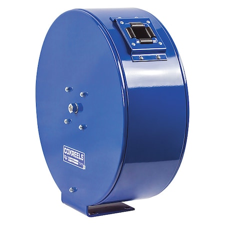 Spring Return Hose Reel, 1/2 in Hose Diameter, 50 ft Length, 2, 500 psi Max. Pressure, Brass MPN:ENML-N-450