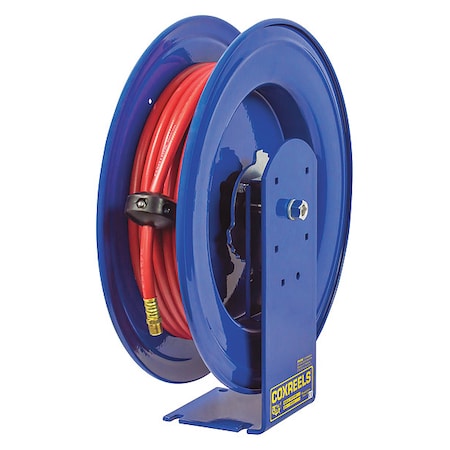 Hose Reel, 3/8 in Hose Diameter, 50 ft. Length, 300 psi Max. Pressure, Brass MPN:EZ-E-LP-350