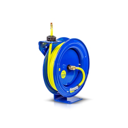 EZ-P-LP-325-HV Safety Series Spring Rewind Hi-Vis Hose Reel MPN:EZ-P-LP-325-HV