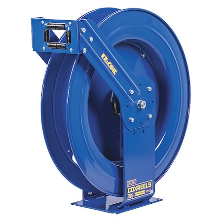 Spring Return Hose Reel, 3/8 in Hose Diameter, 100 ft Length, 6, 000 psi Max. Pressure MPN:EZ-TBHL-3100