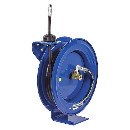 Hose Reel, 3/8 in Hose Diameter, 25 ft. Length, 3000 psi Max. Pressure, Brass MPN:P-MP-325