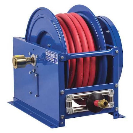 Spring Return Fuel Hose Reel, 1 in Hose Diameter, 50 ft Length, 300 psi Max. Pressure MPN:SLPF-650