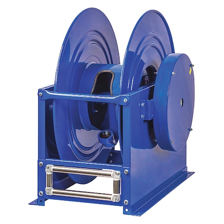 Spring Return Hose Reel, 3/4 in Hose Diameter, 50 ft Length, 300 psi Max. Pressure, Brass MPN:SLPL-550
