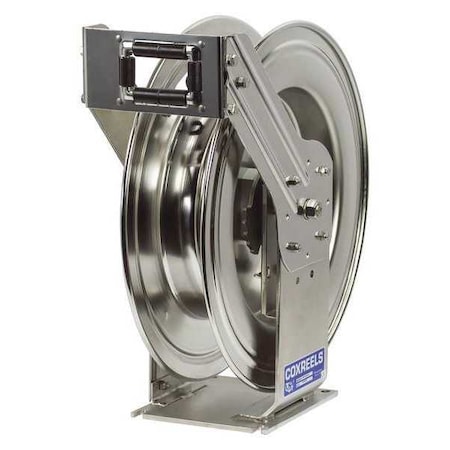 Spring Rewind Hose Reel Less Hose, 1/2