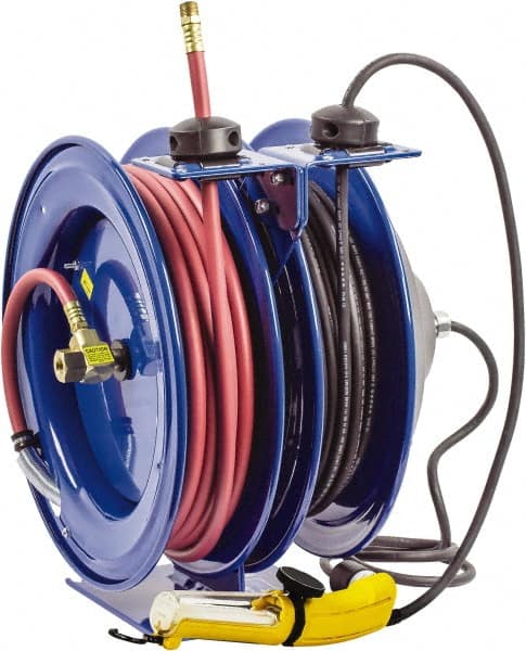 50' Spring Retractable Hose Reel MPN:C-L350-5016-D