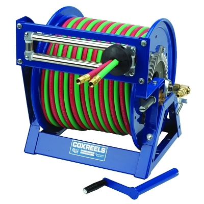 Dual Hose Hand Crank Welding Reel MPN:1275WL-3-100-C