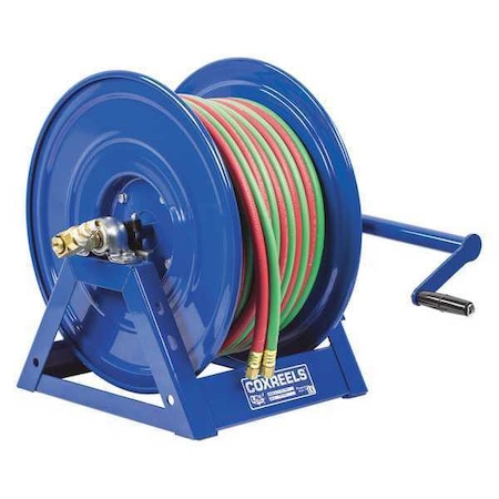 Dual Hose Hand Crank Welding Reel MPN:1275W-3-150-C