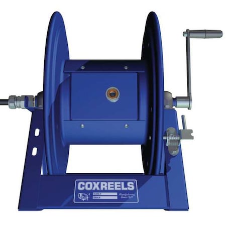 Cord Storage Reel, Hand Operated, No Configuration, No Cord, Blue Reel Color, No Cord Length MPN:1125PCL-8M-C