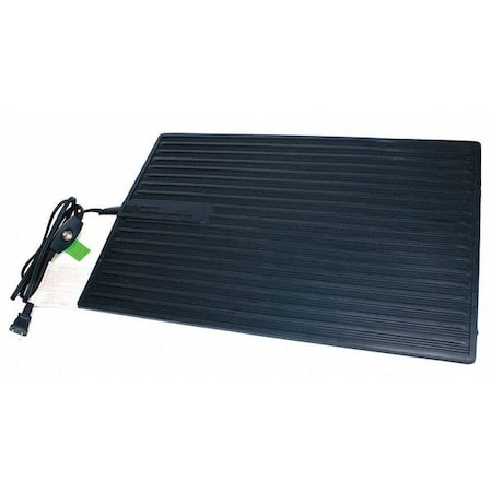 Portable Electric Heated Floor Mat, 120W, 120V AC, 1 Phase MPN:FW