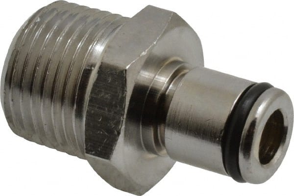 3/8 NPT Brass, Quick Disconnect, Valved Coupling Insert MPN:LC24006
