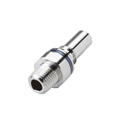 Quick Connection Coupling, Brass, 1/4 in MPN:LQ4D24004BLU