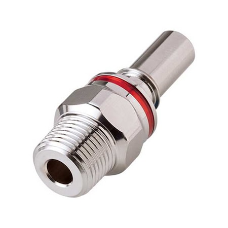 Quick Connection Coupling, Brass, 3/8 in MPN:LQ4D24006RED