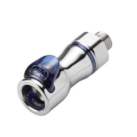 Quick Connection Coupling, Brass, 1/4 in MPN:LQ4D30004BLU
