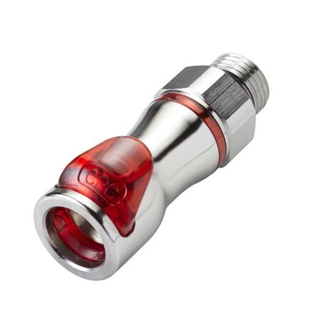 Quick Connection Coupling, Brass, 3/8 in MPN:LQ4D30006RED