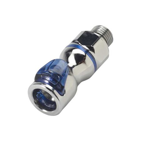 Quick Connection Coupling, Brass, 1/4 in MPN:LQ4D31004BLU