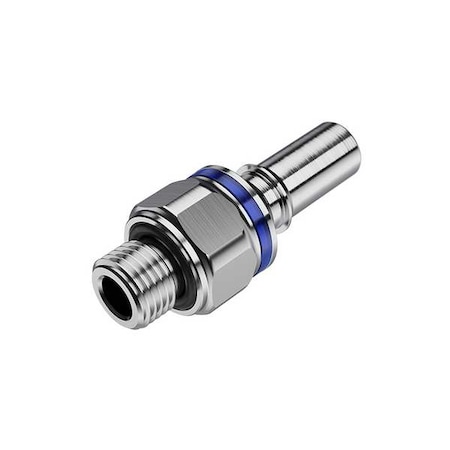 Quick Connection Coupling, Brass, 1/4 in MPN:LQ4D47004BLU