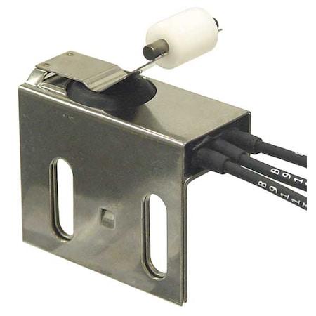 Water Proof Limit Switch, Lever, Roller, SPDT, 5A at 120V AC, Actuator Location: Top MPN:E1117-553