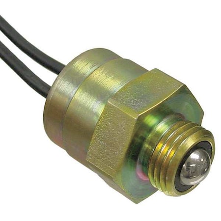 Water Proof Limit Switch, Plunger, Roller, 1NC, Not Rated AC, Actuator Location: Top MPN:J4002-518