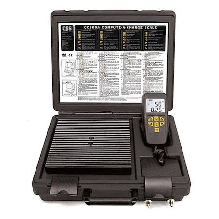 Charging Scale, 220 lb Max, LCD MPN:CC800A