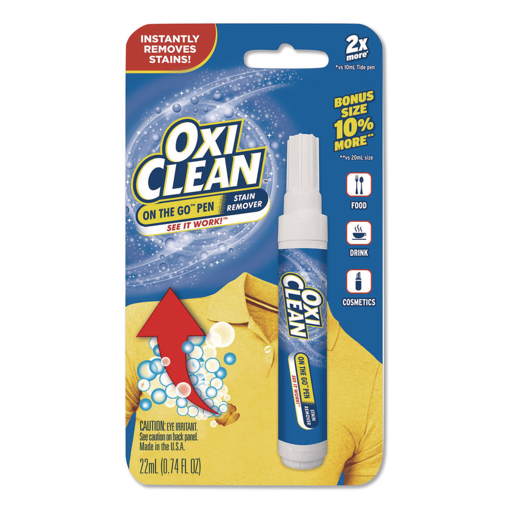 OxiClean On-the-Go Pen Stain Remover, Bonus Size, 22 mL Pen MPN:80575-23564