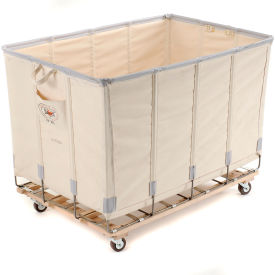 Dandux Canvas Basket Bulk Truck 40072012-3S 12 Bushel - White 40072012-3S