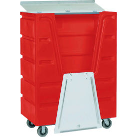 Dandux Red Hopper Front Security Bulk Truck 51-2460SR 48 Cu. Ft. 51-2460SR