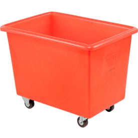 Dandux Medium Duty Plastic Box Truck 6 Bushel Red 51126006R-3S