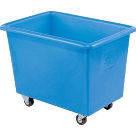 Dandux Medium Duty Plastic Box Truck 6 Bushel Blue 51126006U-3S