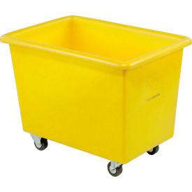 Dandux Medium Duty Plastic Box Truck 6 Bushel Yellow 51126006Y-3S