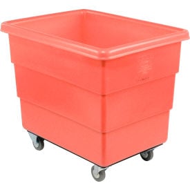 Dandux Medium Duty Plastic Box Truck 12 Bushel Red 51126012R-3S