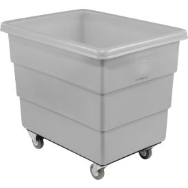 Dandux Medium Duty Plastic Box Truck 14 Bushel Gray 51126014A-3S