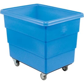 Dandux Medium Duty Plastic Box Truck 14 Bushel Blue 51126014U-3S