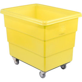 Dandux Medium Duty Plastic Box Truck 16 Bushel Yellow 51126016Y-3S