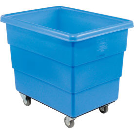 Dandux Medium Duty Plastic Box Truck 18 Bushel Blue 51126018U-3S