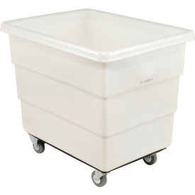 Dandux Medium Duty Plastic Box Truck 20 Bushel White 51126020N-3S