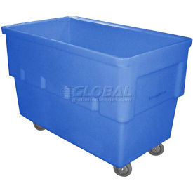 Dandux Rectangular Plastic Box Truck 51166524U-4S Blue 24 Bushel 660 Lb. Cap. 51166524U-4S