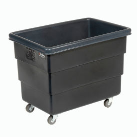 Dandux Medium Duty Plastic Box Truck 8 Bushel Black 51Q126008X-073