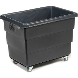 Dandux Black Recycled Plastic Box Truck 51Q126010X-073 10 Bushel 500 Lb. Cap. 51Q126010X-073