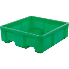 Dandux Forkliftable Plastic Skid Bulk Container Sing Wall 48