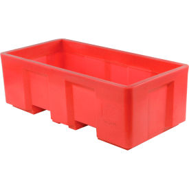 Dandux Forkliftable Plastic Skid Bulk Container Sing Wall 62