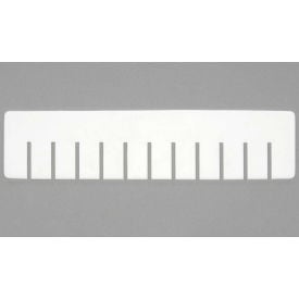 Dandux Length Divider 50P0017027 for Dividable Stackable Box 50P0112034 White 50P0017027 - Pkg Qty 6