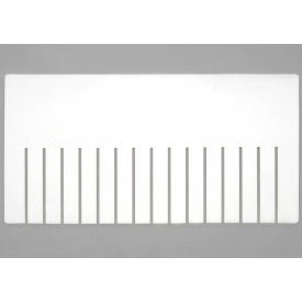 Dandux Length Divider 50P0023110 for Dividable Stack Box 50P0114120 50P0114130 50P0114140White 50P0023110 - Pkg Qty 6