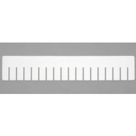 Dandux Length Divider 50P0024043 for Dividable Stackable Box 50P0224050 White 50P0024043 - Pkg Qty 6
