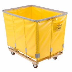 Dandux Vinyl Basket Bulk Truck 400720G18-3S 18 Bushel - Yellow 400720G18-3S