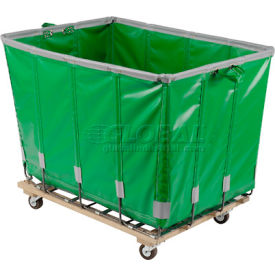 Dandux Vinyl Basket Bulk Truck 400720G20E-3S 20 Bushel - Green 400720G20E-3S