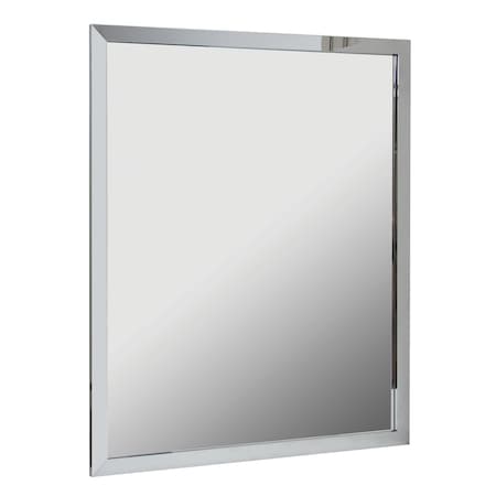 Rectangular Mirror, Framed, 30x36in, Al MPN:AM3036P-CH